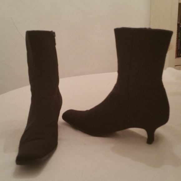 PRADA micro fiber black boot sz 7 - Picture 1 of 8